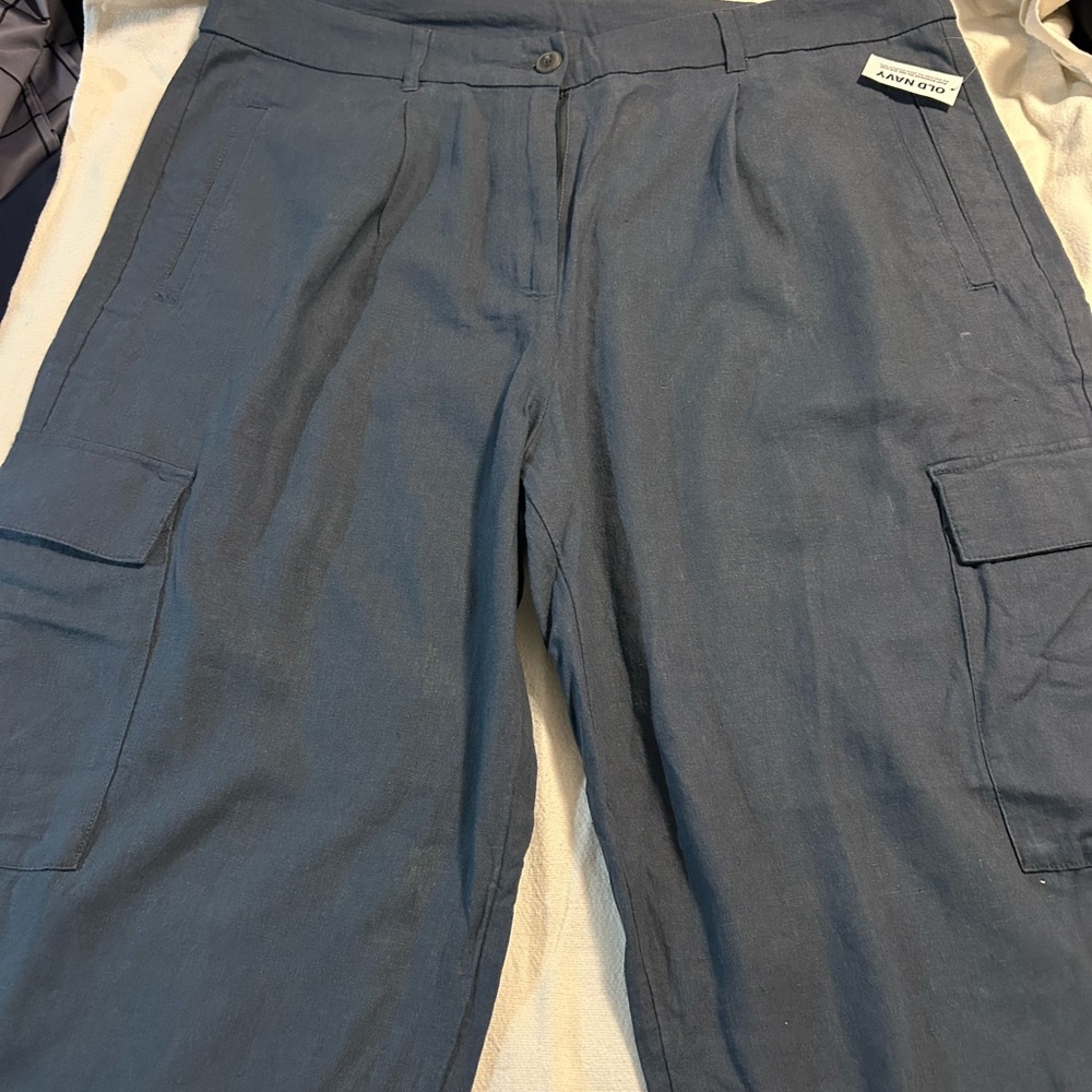 Old Navy Men's Navy Cargo Pants